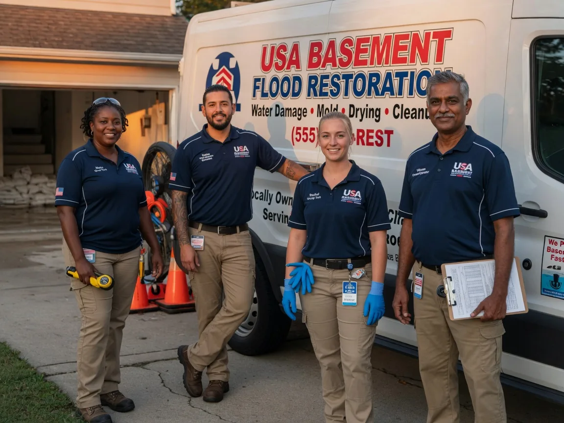 Basement Flood Cleanup company in Marietta, MS