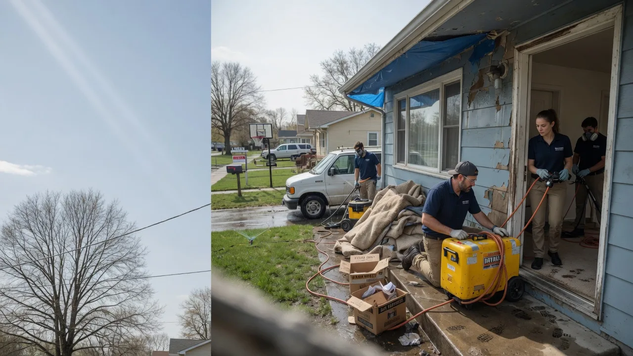 Basement Flood Cleanup in Marietta, MS near me